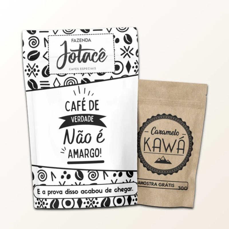 Amostra Grátis Kawá Caramelo - Somente em grãos
