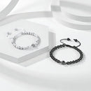 Pulseiras Casal Preto e Branco