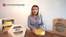 KIT ROMEU E JULIETA BARRA - 2 QUEIJO CANASTRA (700 G CADA) E 1 GOIABADA CASCÃO BARRA MINALY (300G)