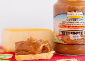 DOCE DE LEITE CREMOSO DIET RESERVA DE MINAS - ZERO ADIÇÃO DE AÇÚCARES 630G